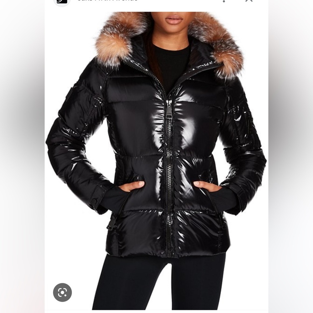 SAM New York Fur Hooded Jacket